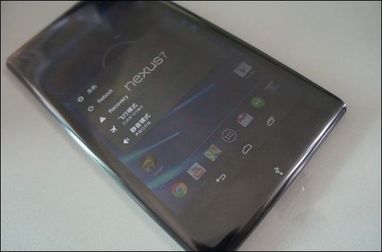 谷歌Nexus 7二代,高级电源键