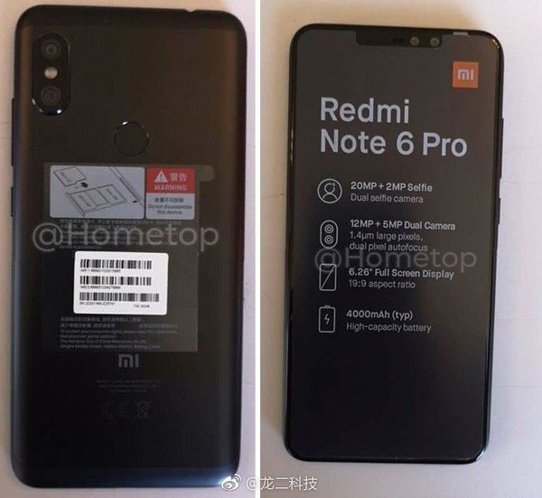 红米Note 6 Pro,红米Note 6 Pro配置,红米Note 6 Pro售价